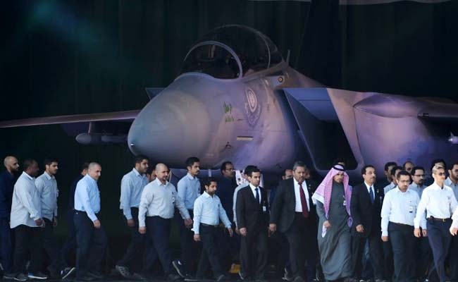 Saudi Arabia Shows Off New F-15 Warplane, Missile Attached To Belly