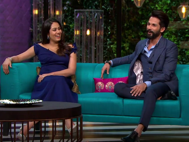 <I>Koffee With Karan 5</i>: Shahid Kapoor And Mira Rajput Give A Perfect Start To New Year