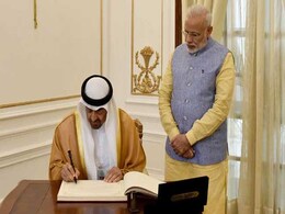 भारत और संयुक्त अरब अमीरात में रणनीतिक साझेदारी सहित 14 संधियों पर दस्तख्त भारत और संयुक्त अरब अमीरात में रणनीतिक साझेदारी सहित 14 संधियों पर दस्तख्त