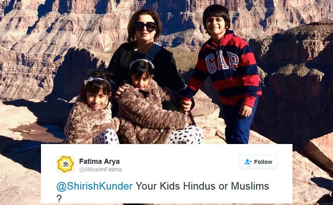 Shirish Kunder's Perfect Reply When Asked About His Children's Religion