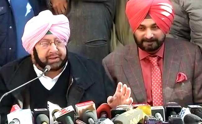 If Navjot Singh Sidhu Does TV, Ministry Must Change: Chief Minister Amarinder Singh
