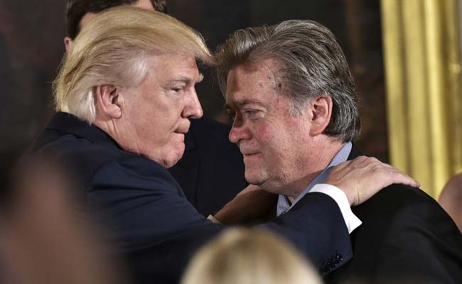 Trump Targets Book, Threatens Ex-Ally Bannon With Legal Action