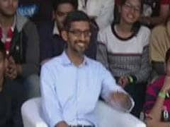 Thought '<i>Abey Saale</i>' Was Friendly Greeting, Says Sundar Pichai At IIT