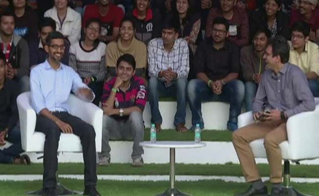 Thought '<i>Abey Saale</i>' Was Friendly Greeting, Says Sundar Pichai At IIT
