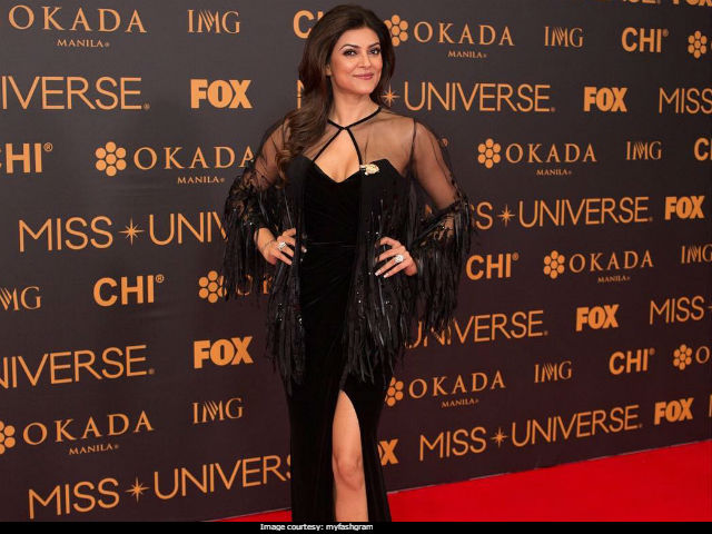 Miss Universe: What Sushmita Sen Wore On The Red Carpet