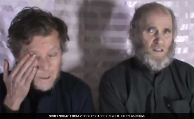 US, Australian Hostages Appear In Afghan Taliban Video