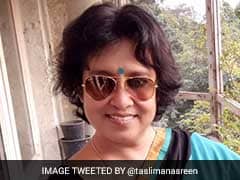 Taslima Nasreen Denied Entry In Aurangabad After Protests Led By Owaisi's AIMIM