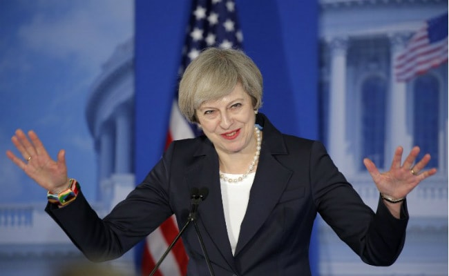 British PM Theresa May Urges US Allies To 'Step Up And Play Their Part'