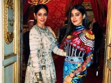 Style Check From Sridevi And Daughter Jhanvi Kapoor. See Pics
