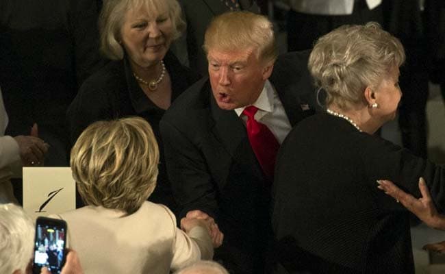 Donald Trump Thanks Hillary Clinton For Attending His Inauguration