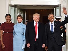 Donald Trump's Big Day Underway: Tea With Obamas, Then The Oath
