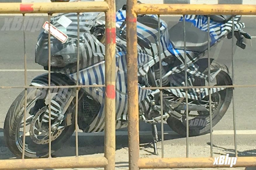 Upcoming TVS Akula 310 Shows Digital Instrument Cluster In New Spy Shots