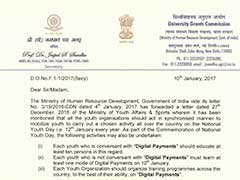 University Grants Commission's National Youth Day Plan: Asks Universities To Promote Digital Payments