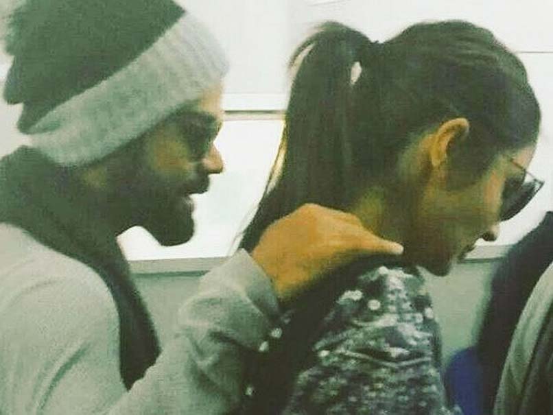 Virat Kohli, Anushka Sharma Snapped At Dehradun Airport; Photos Viral on Social Media