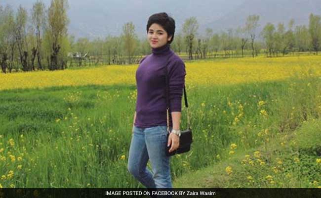 Minister Vijay Goel's 'Tribute' On Twitter Offends Dangal Star Zaira Wasim