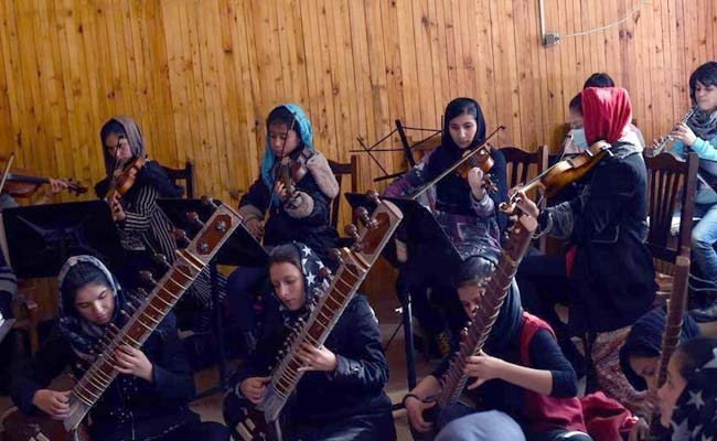 Afghanistan's First Female Orchestra To Perform At Davos