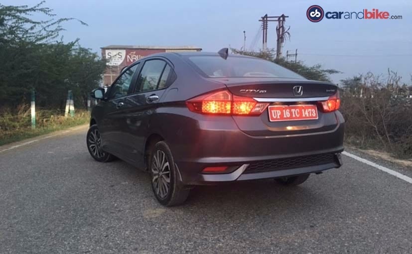 2017 honda city facelift rear