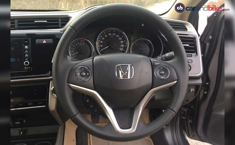 2017 honda city facelift steering wheel