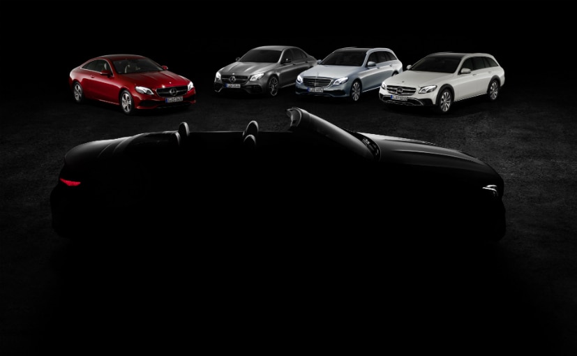 Mercedes-Benz recently released a teaser of the 2017 E-Class Cabriolet ahead of its Geneva Motor Show debut. The new E-Class Cabriolet will have three engine variants in the base E 220d, an E 300 and a top of the line model in the E 400. The E 220d will have a 2.0 litre diesel engine producing about 188 bhp or so while the E 300 will have a 2.0 litre four cylinder petrol engine producing over 240 bhp. The biggest engine on offer will be a 3.0 litre V6 petrol engine that will pump out over 330 bhp and will also have Mercedes' 4Matic AWD system.