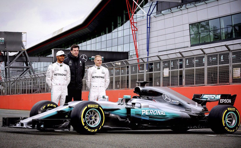2017 Mercedes W08 EQ Power+ Formula 1 Car Revealed
