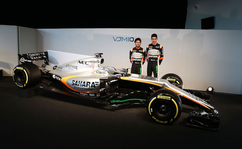 Sahara Force India Reveals The 2017 Formula 1 Race Car: VJM10