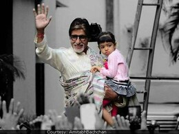 Amitabh Bachchan's Valentine Date With Granddaughter Aaradhya Amitabh Bachchan's Valentine Date With Granddaughter Aaradhya