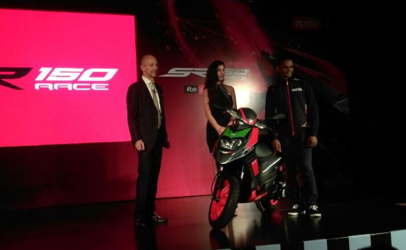 Aprilia SR 150 Race Launched In India At Rs. 70,288