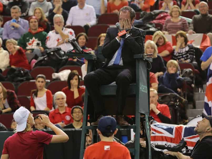 Umpire Smacked by Ball 'Left Looking Like Rocky'