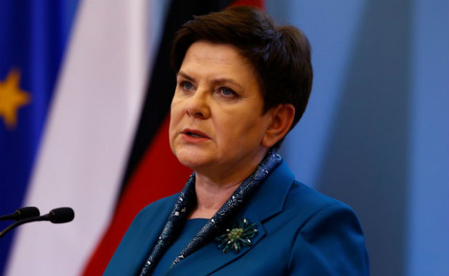 Polish Prime Minister Beata Szydlo Injured In Car Crash