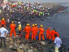 Chennai Oil Spill Way Past Marina Beach, Spread By Winds And Waves