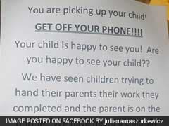 Over A Million Shares For This Note Asking Parents To Get Off Their Phones