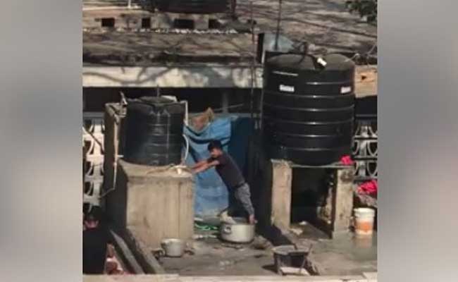 Gulp. Man In Video Kneads Dough With Feet. Delhi Restaurant Explains