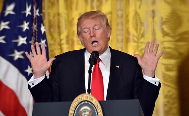 Donald Trump Says 'I Inherited A Mess,' Blasts Media, Detractors At Combative News Conference