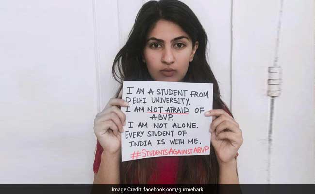 'Not Afraid Of ABVP': Kargil Martyr's Daughter's Facebook Post Goes Viral