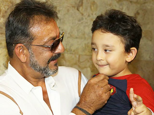 Sanjay Dutt's Six-Year-Old Son Is A Football Fanatic. How Actor Deals With His Queries
