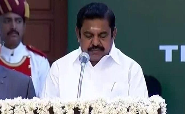 Tamil Nadu Chief Minister Accuses Dhinakaran Of Colluding With Oppostion