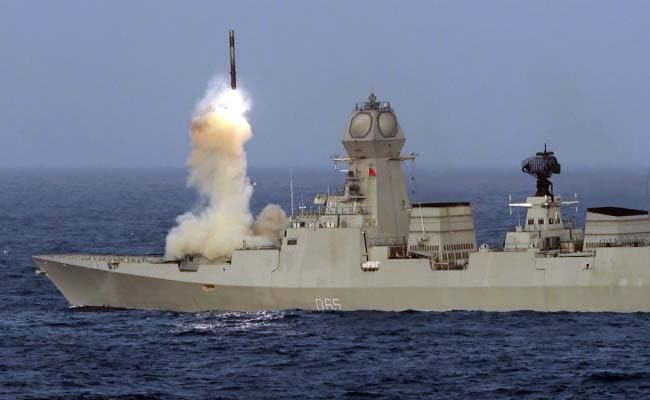 guidedmissile destroyer fires brahmos