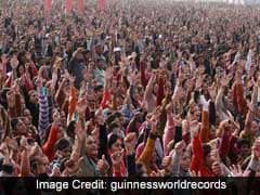 Half A Million Indians Set A Guinness World Record For...