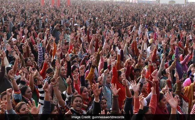 Half A Million Indians Set A Guinness World Record For...