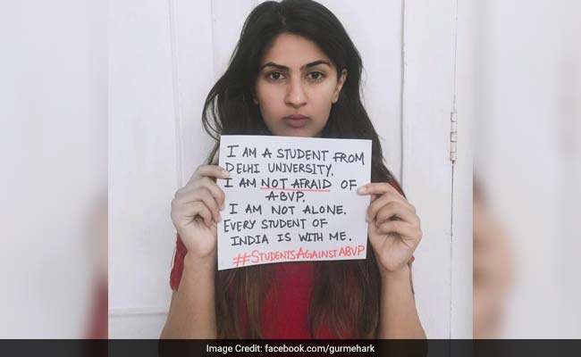 Soldier's Daughter Gurmehar Kaur Alleges Rape Threats Over Post, Given Security