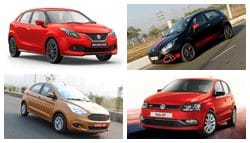 Maruti Suzuki Baleno RS vs Volkswagen Polo GT vs Ford Figo vs Fiat Abarth Punto: Specifications Comparison
