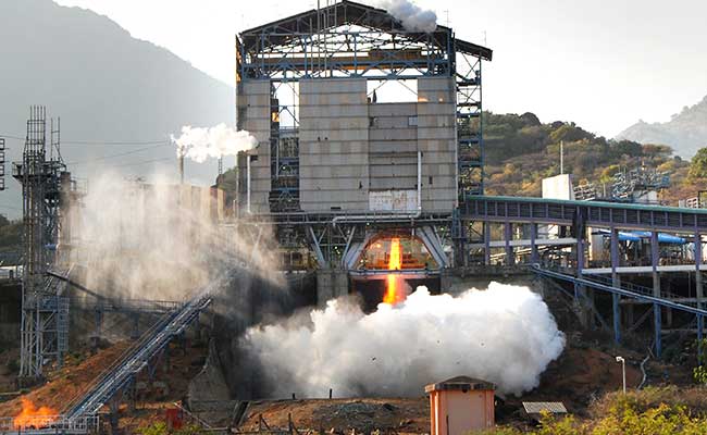ISRO Tests India's Largest Cryogenic Engine For 400-Ton Rocket