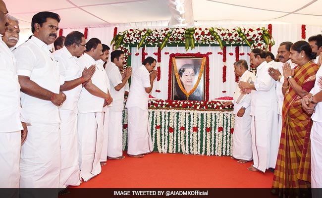 With Digs At Each Other, AIADMK Factions Mark Jayalalithaa's Birth Anniversary