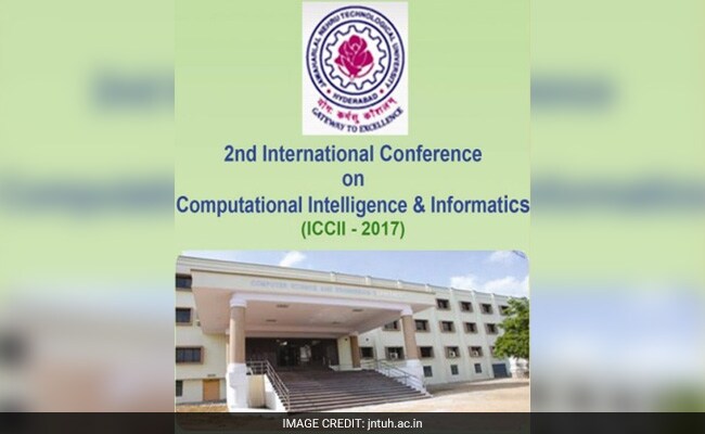 Jawaharlal Nehru Technological University To Organise International Conference On Computational Intelligence And Informatics