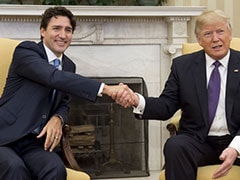 US President Donald Trump Praises Canadian PM Justin Trudeau For Raising Military Budget