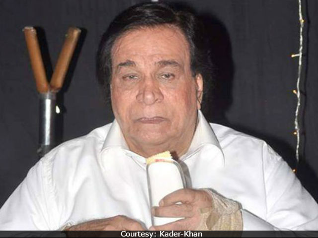 Kader Khan, 79, Is In Canada But Not For Treatment, Says Director Of His Last Film