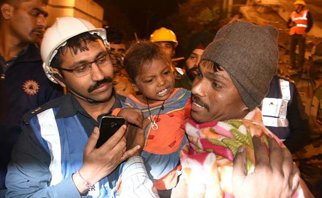 5 Dead, 25 Feared Trapped In Kanpur Building Collapse, 3-Year-Old Rescued