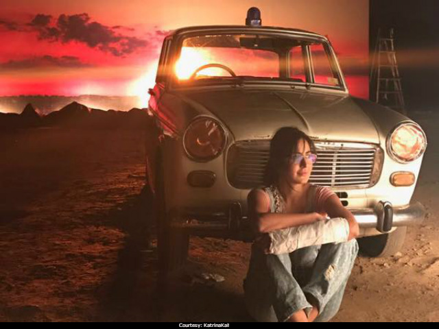 <I>Jagga Jasoos</i>: Katrina Kaif Shares On-Set Musings And Sunset Pic