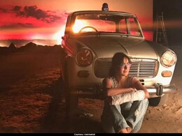 <I>Jagga Jasoos</i>: Katrina Kaif Shares On-Set Musings And Sunset Pic <I>Jagga Jasoos</i>: Katrina Kaif Shares On-Set Musings And Sunset Pic