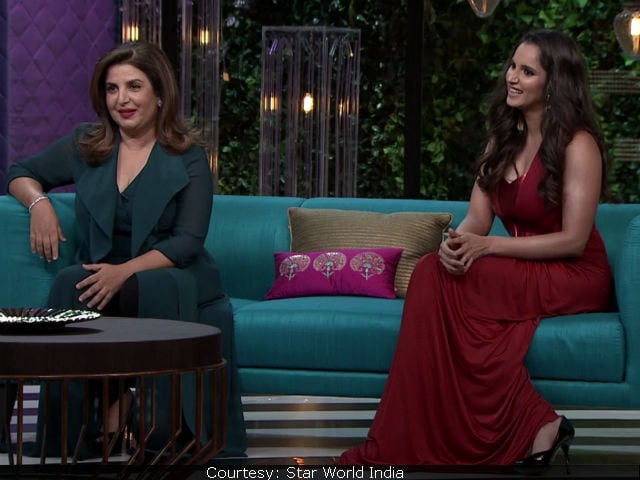 Bf Sex Sania Mirza Bf Sex - Koffee With Karan 5: Hey Parineeti Chopra, Sania Mirza Wants You To Have A  Boyfriend